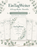 EinTagWeiter - Wochenplaner Bundle – Eukalyptus Edition