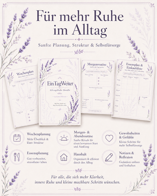 EinTagWeiter Alltagsruhe Bundle – Lavendel Edition